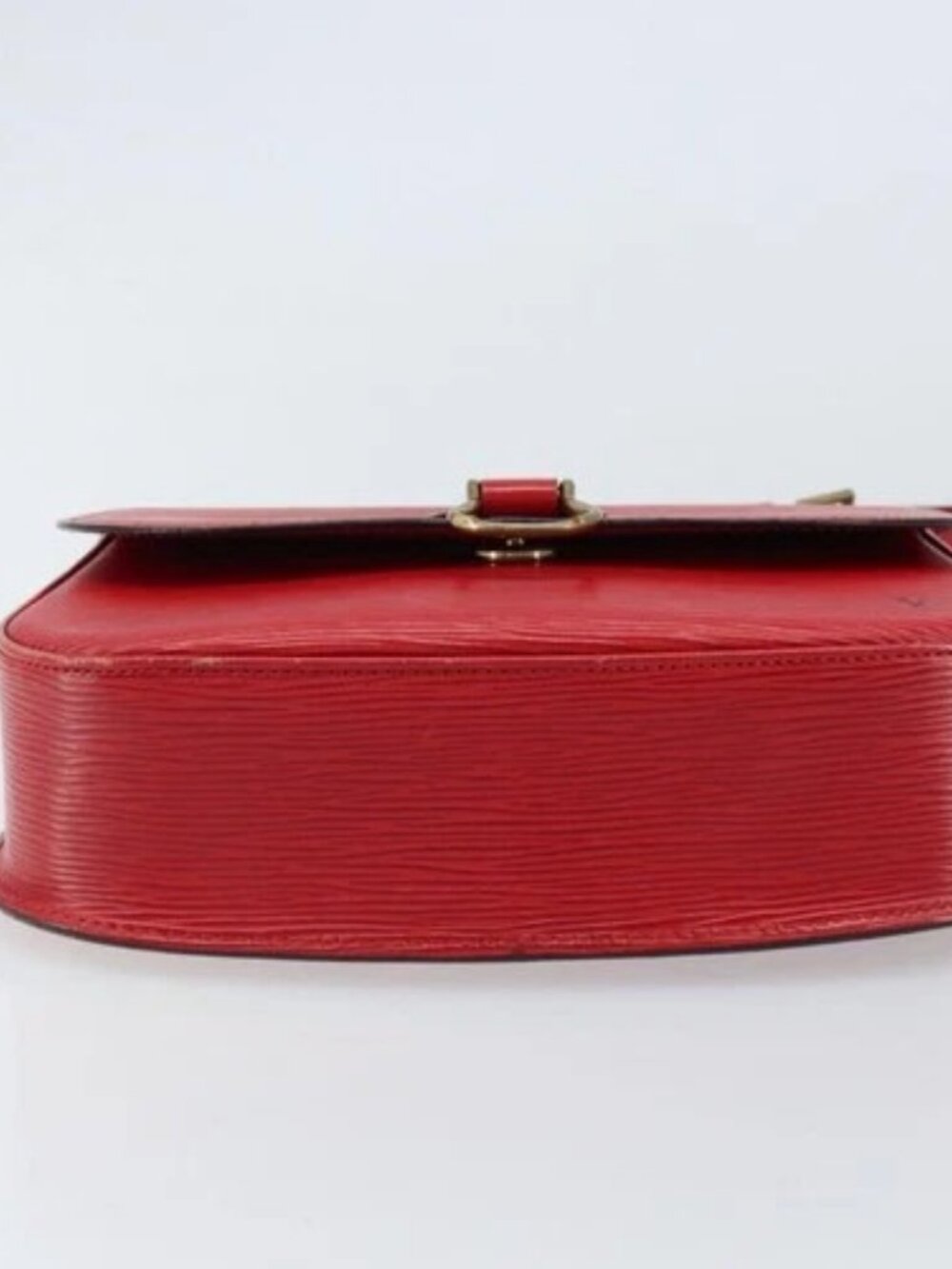 LOUIS VUITTON Epi Saint Cloud GM Shoulder Bag Red M52197 LV Auth 173158 - Picture 5 of 16